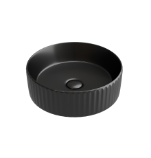 Раковина-чаша накладная Ceramicanova черный матовый Element 360x360x115