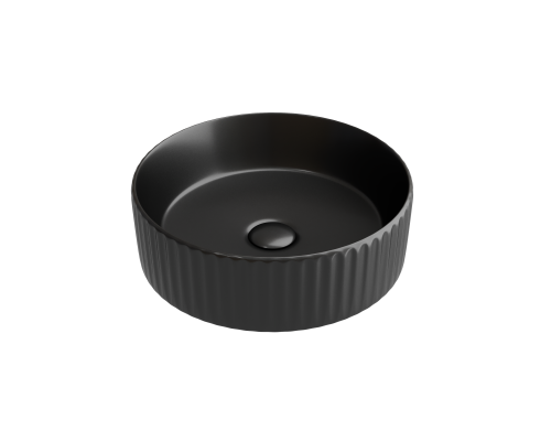 Раковина-чаша накладная Ceramicanova черный матовый Element 360x360x115