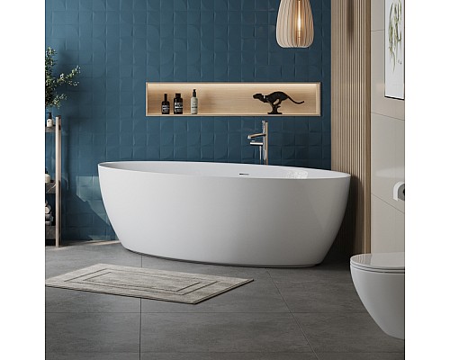 Акриловая ванна BelBagno 186x88 BB707-1860-880 без гидромассажа Акриловая ванна BelBagno 186x88 BB707-1860-880 без гидромассажа