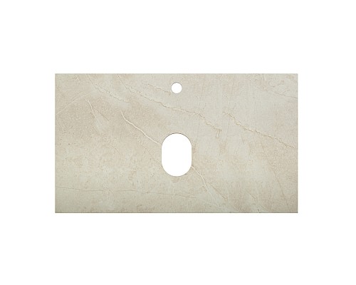 Столешница под раковину BelBagno 80 KEP-80-MCO Marmo Crema Opaco Столешница под раковину BelBagno 80 KEP-80-MCO Marmo Crema Opaco