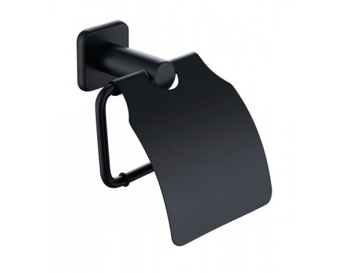 Держатель для туалетной бумаги с крышкой Wonzon&Woghand, Темный графит