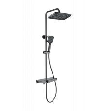 Душевая система с термостатом Wonzon&Woghand, Брашированное золото