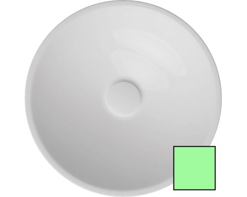 Раковина ISVEA SistemaY Soft накладная 450x450x120 мятно-зеленый матовый 10SY66045SV-2T