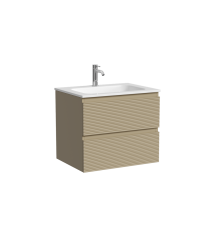 Тумба под раковину Настенная Sancos Folk 59 FL60CP Капучино