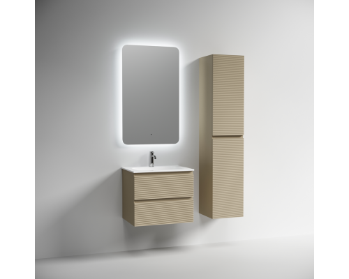 Тумба под раковину Настенная Sancos Folk 59 FL60CP Капучино