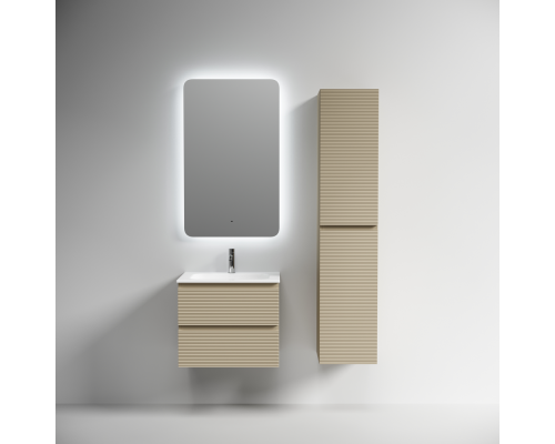 Тумба под раковину Настенная Sancos Folk 59 FL60CP Капучино