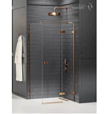 Душевое ограждение NEW TRENDY AVEXA COPPER BRUSHED R 120x90x200 медь