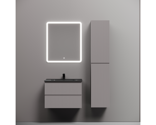 Тумба под раковину подвесная Sancos Snob R 69х44х50, с доводчиками, Doha Soft, SNR70SM