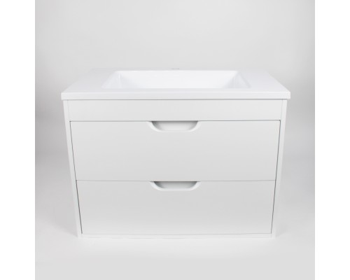 Раковина для ванной Uperwood Modul 77х45х12 см, белая глянцевая