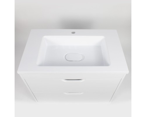 Раковина для ванной Uperwood Modul 77х45х12 см, белая глянцевая