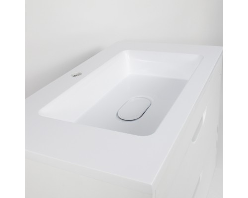 Раковина для ванной Uperwood Modul 77х45х12 см, белая глянцевая