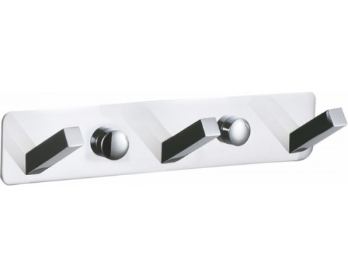 Вешалка с 3 крючками для ванной Wonzon&Woghand, Хром