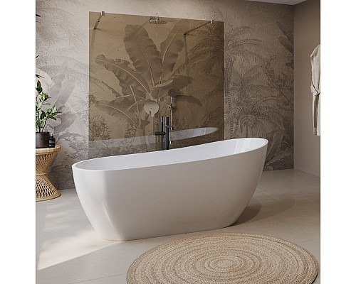 Акриловая ванна BelBagno 170x80 BB704-1700-800-K без гидромассажа