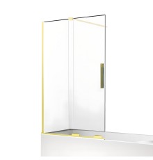 Шторка для ванны NEW TRENDY SMART LIGHT GOLD 100x150 светлое золото