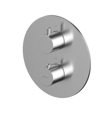 Внешняя часть смесителя на 2 потребителя WHITECROSS Y1236NIB (брашированный никель)