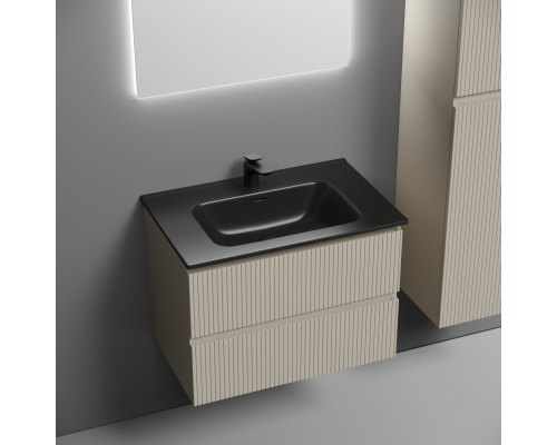 Тумба под раковину подвесная Sancos Snob T 69х44х50, с доводчиками, Beige Soft, SNT70CE