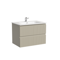 Тумба под раковину подвесная Sancos Snob T 69х44х50, с доводчиками, Beige Soft, SNT70CE