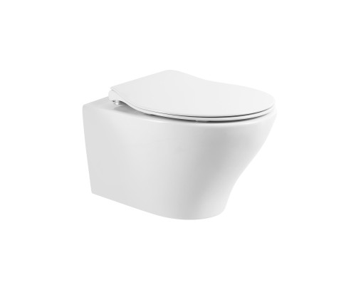 Унитаз BelBagno Acqua BB340CHR подвесной без сиденья