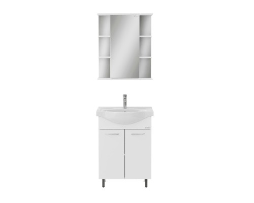 Зеркальный шкаф Onika Глория 55.00 У 205531 Белый