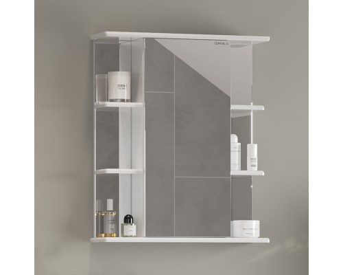 Зеркальный шкаф Onika Глория 55.00 У 205531 Белый