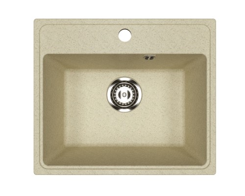 Кухонная мойка из искусственного камня Uperwood ECON UPD-408-002, бежевая матовая