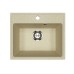 Кухонная мойка из искусственного камня Uperwood ECON UPD-408-002, бежевая матовая