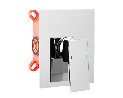 Встраиваемый смеситель для душа AQG Bold, хром