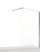 Шторка для ванны NEW TRENDY NEW MODUS 80x150 хром