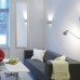 Зеркало Континент 450х1600 гримерное Дуб