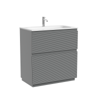 Тумба под раковину Напольная Sancos Folk Floor 79 FL80FES Ergraut soft