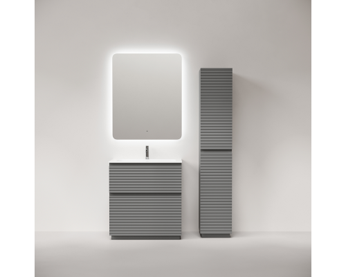 Тумба под раковину Напольная Sancos Folk Floor 79 FL80FES Ergraut soft