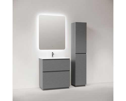 Тумба под раковину Напольная Sancos Folk Floor 79 FL80FES Ergraut soft