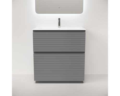 Тумба под раковину Напольная Sancos Folk Floor 79 FL80FES Ergraut soft