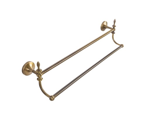 Полотенцедержатель двойной подвесной ART&MAX AM-E-4248-Br