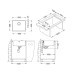Кухонная мойка Alveus Quadrix 50 SAT-90 550x450 1102606