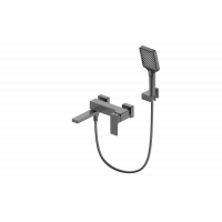 Смеситель для ванны с душем Wonzon&Woghand, Темный графит