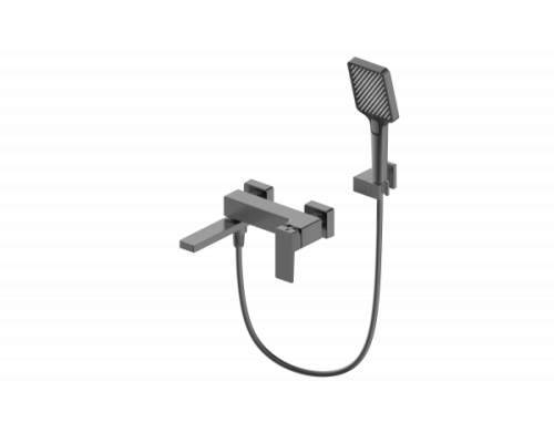 Смеситель для ванны с душем Wonzon&Woghand, Темный графит