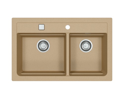 Мойка кухонная Alveus Granital Atrox 50 1132000 790х500 бежевый