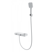 Смеситель для ванны с душем и термостатом Wonzon&Woghand, Белый матовый