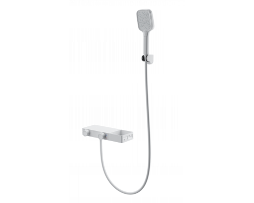 Смеситель для ванны с душем и термостатом Wonzon&Woghand, Белый матовый