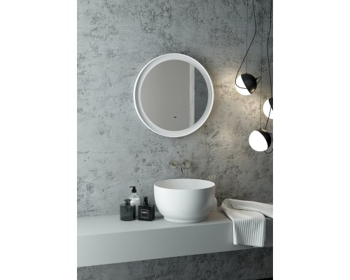 Зеркало Континент Planet D 600 ЗЛП2624 с подсветкой с бесконтактным выключателем