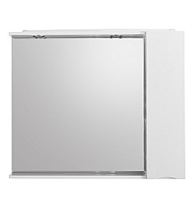 Зеркало со шкафом BelBagno MARINO-SPC-800/750-1A-BL-P-R 80 с подсветкой Bianco Lucido