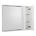 Зеркало со шкафом BelBagno MARINO-SPC-800/750-1A-BL-P-R 80 с подсветкой Bianco Lucido