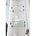 Зеркало со шкафом BelBagno MARINO-SPC-800/750-1A-BL-P-R 80 с подсветкой Bianco Lucido