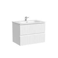 Тумба под раковину подвесная Sancos Snob T 69х44х50, с доводчиками, Bianco, SNT70W