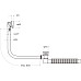 Слив-перелив BelBagno BB2829-OVF-CRM