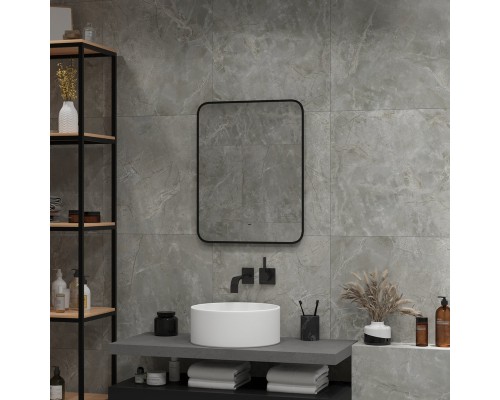 Зеркало Континент Torry 600х700 ЗЛП1534 с подсветкой с бесконтактным выключателем