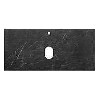 Столешница под раковину BelBagno 100 KEP-100-MNO Marmo Nero Opaco