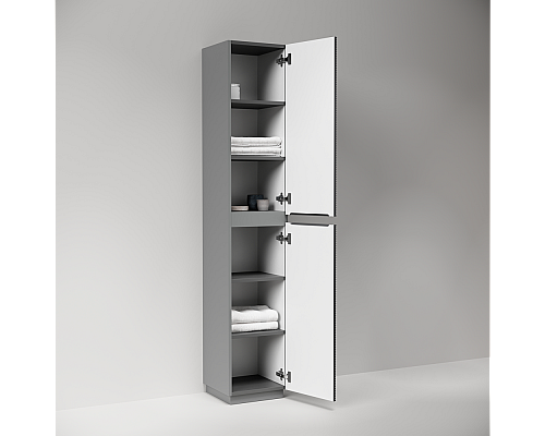 Пенал напольный Напольная Sancos Folk Floor 35 PFL35FGS Grey soft