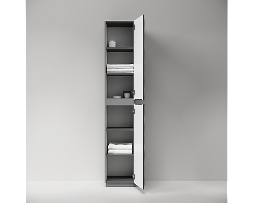 Пенал напольный Напольная Sancos Folk Floor 35 PFL35FGS Grey soft